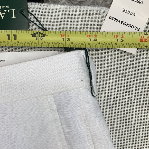 LAUREN Ralph Lauren Kids Linen Suit Pants Size 18R - Picture 7 of 10